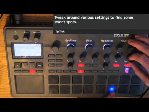 Korg electribe 2 tutorial   Drum and Bass