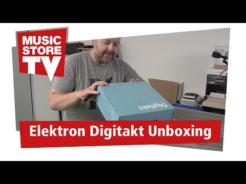 Elektron Digitakt Unboxing (deutsch)