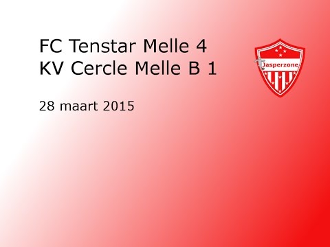 20150328 FC Tenstar Melle - KV Cercle Melle B