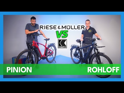 The duel: Pinion MGU VS Rohloff E14; Charger4 GT Rohloff VS Pinnacle HT Sport
