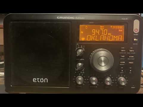 FM DX: 94.7 KOKQ Oklahoma City, Oklahoma - legal ID, November 14, 2023 in NW Arkansas