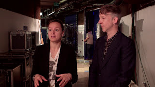 Samantha Morton and Jefferson Hack with Cannes Lions TV