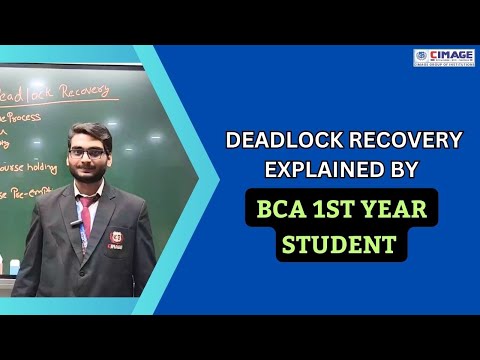 Deadlock Recovery Explained by BCA 1st Year Student | #trending #cimage #deadlock