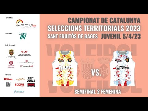 CCSSTT 2023 JUVENIL SEMIFINAL 2 FEMENINA BCN BATT 1 - BCN WILSON 2