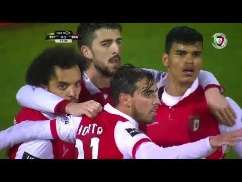 Estoril 0-(5) Sp. Braga (Liga 25ª J): Golo de Fábio Martins
