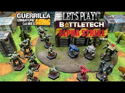 Let's Play! - Battletech: Alpha Strike (2022) by Catalyst Game Labs  - PART 1