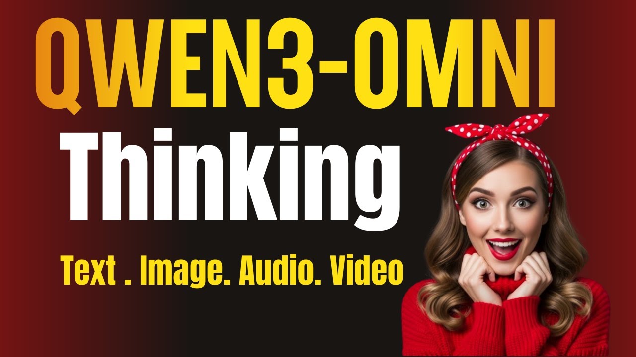 I Installed Qwen3-Omni “Thinking”—It Does TEXT • IMAGE • AUDIO • VIDEO Together