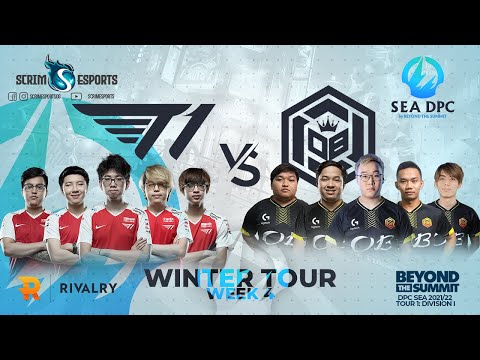T1 vs OB Neon - DPC SEA 2021/22 Tour 1: Division I - Winter Tour - Week 4