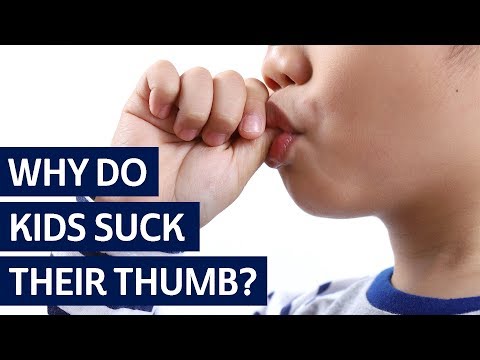 Why Do Kids Suck Their Thumb? - Sunbird Orthodontics