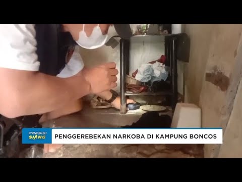 PENGGEREBEKAN PEREDARAN NARKOBA DI KAMPUNG BONCOS, JAKARTA BARAT