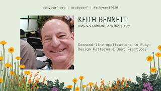 RubyConf 2026 - Command-Line Applications in Ruby: Design Patterns and