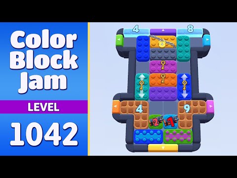 Color Block Jam Level 1042 (1043) | Every Puzzle Solved! 🎯