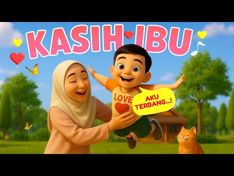 Kasih Ibu ❤️ Lagu Anak Indonesia Terpopuler | Animasi 3D Ceria
