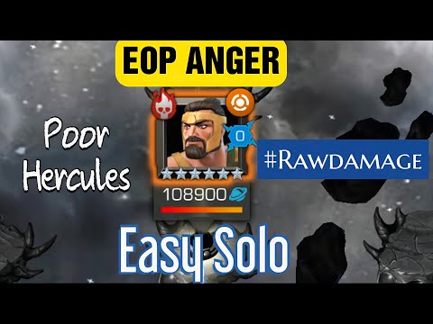 My Fav Objective | Hercules Easy Solo | EOP- ANGER | Week 1 | #Rawdamage