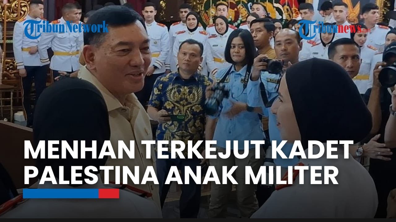 Saat Menhan Sjafrie Kaget Orang Tua Para Kadet Unhan Asal Palestina Bekerja Sebagai Militer