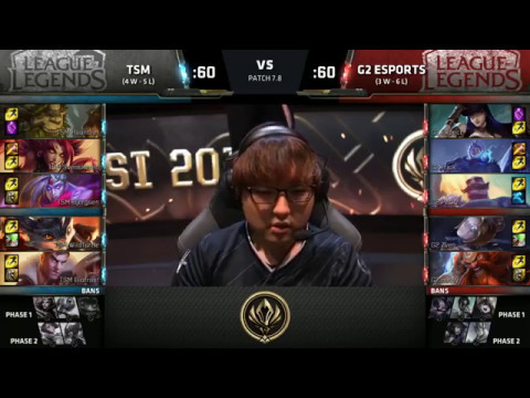 Team Solomid vs G2 Esports (Highlights Day 5 Group Stage) MSI 2017