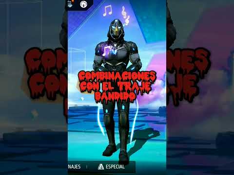 combinaciones con el traje de bandido #freefire #humor #oufits #contenido