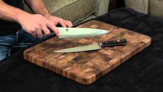 Wusthof Classic vs Shun Premier — Chef's Knife.