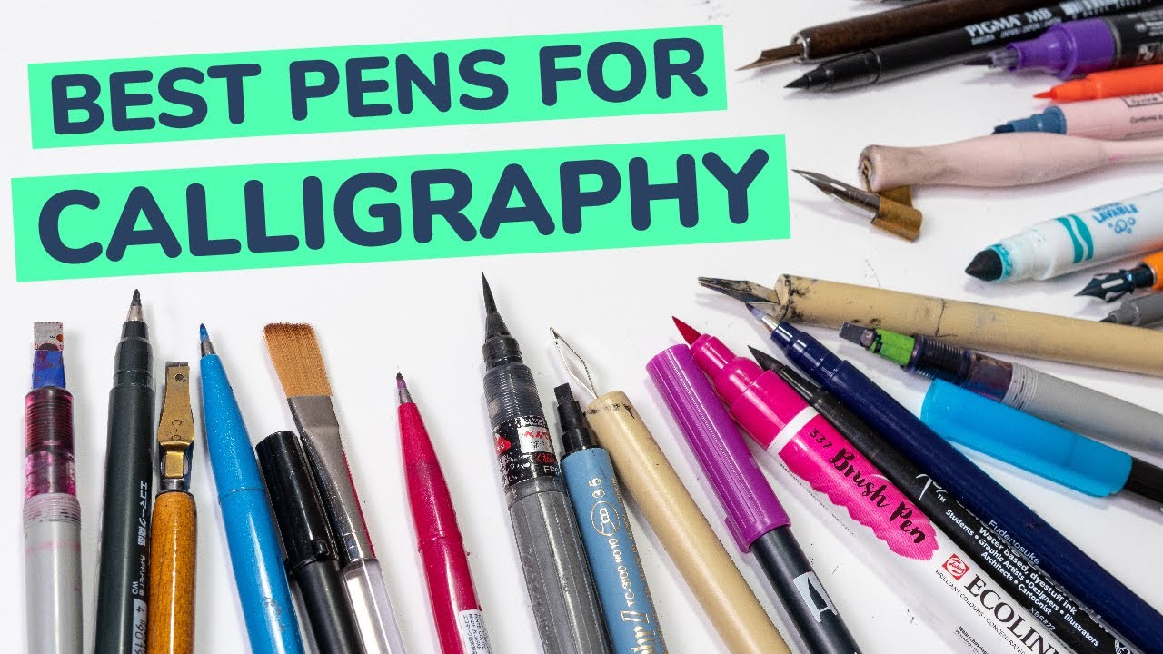 Best Calligraphy Pens For Beginners (The ULTIMATE Guide 2025)