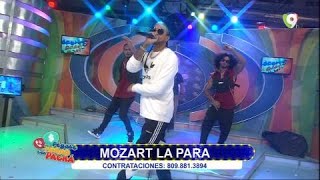 Presentación de Mozart La Para en Pegate y Gana Con El Pachá