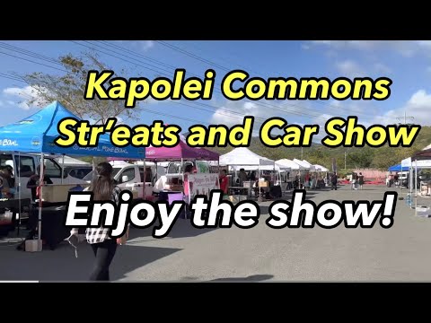 Viaje conosco e experimente o Kapolei Hawaii Str'eats and Car Show