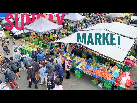 Auckland's Most Affordable and Crowded Sunday Market - A Melting Pot of Cultures and Cuisines