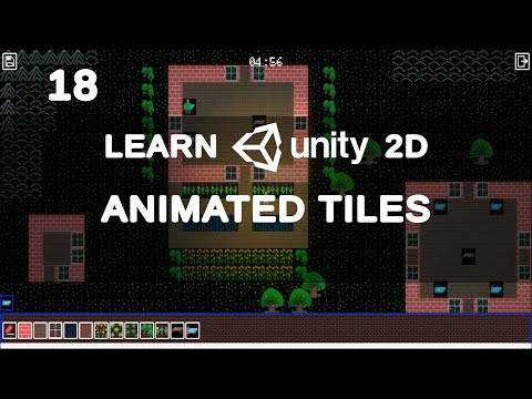 Video 18 Animated Tiles & Series 2 Conclusion - Learn Unity 2D - Unity 2021