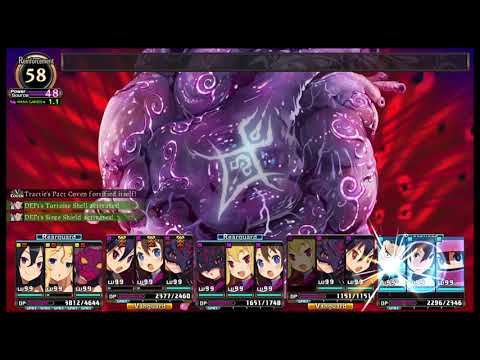 Labyrinth of Refrain: Coven of Dusk - Velkuvrana's Heart boss battle (Nightmare World Difficulty)