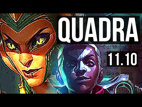 CASSIOPEIA vs EKKO (MID) | Quadra, 2.6M mastery, 6 solo kills, 500+ games | TR Master | v11.10