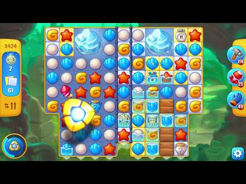 Fishdom 3424 Level - NO BooSTERS