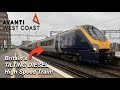 Britain S TILTING DIESEL High Speed Train Avanti West Coast S Super Voyager In FIRST CLASS