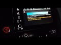 2019-2022 Honda Insight: System software update