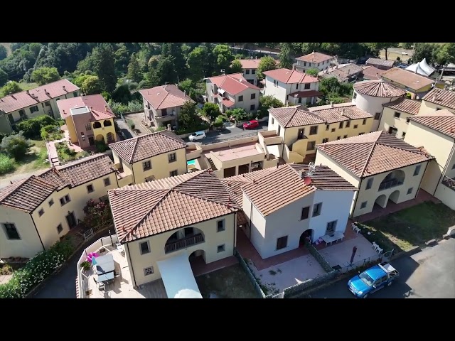 Vista aerea del condominio La Colombaia