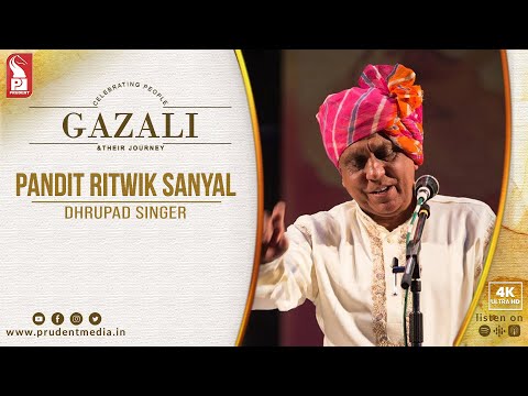 Pandit Ritwik Sanyal | Dhrupad singer | Gazali | Prudent | 310123