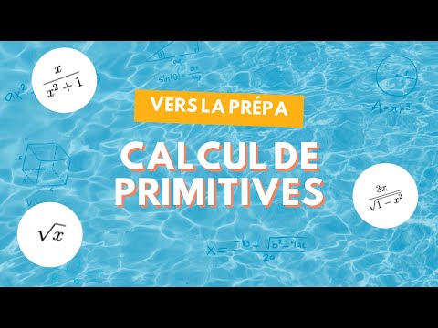 Intégration et primitives - 🏖 Maths en vacances