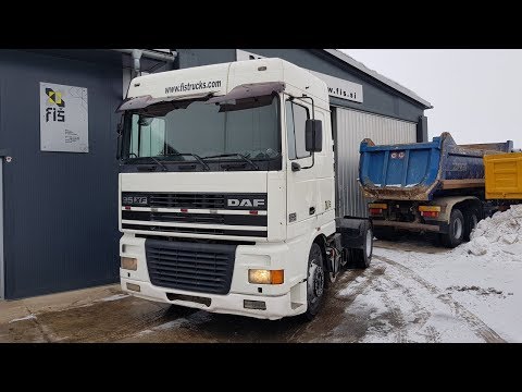 TRUCK DAF XF 95.380 4X2 TRACTOR UNIT FIŠ TRUCKS & MACHINERY SLOVENIA