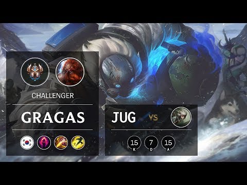 Gragas Jungle vs Camille - KR Challenger Patch 9.13