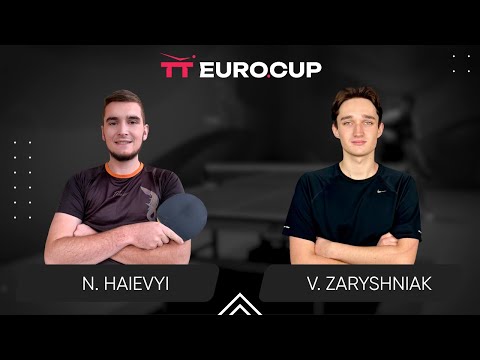 17:35 Nazarii Haievyi  - Vadym Zaryshniak 26.09.2024 TT Euro.Cup  Ukraine MASTER. TABLE 3