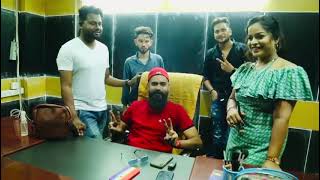 Vikrant Rathi Makeup Time Nakhre Song | Vikrant Rathi Latest Video New Haryanvi Song - Shooting Time