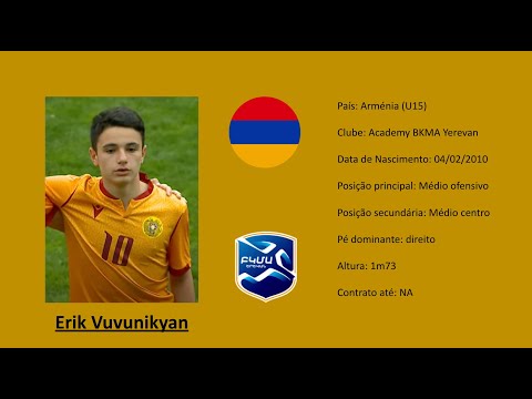 Erik Vuvunikyan | 2010 (Armenia | BKMA Yerevan) footage vs Latvia U14