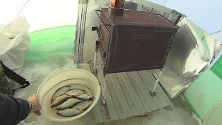 Зимняя рыбалка печки для палаток
