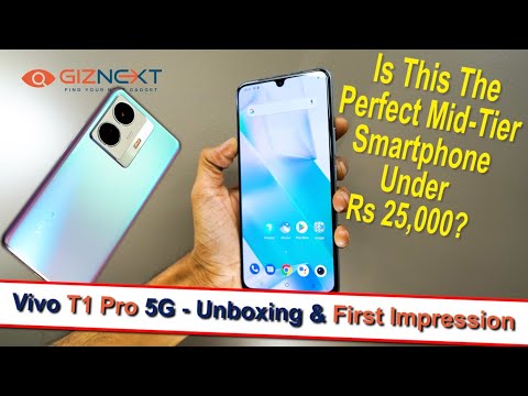 Vivo T1 Pro 5G Detailed Unboxing And First Look || Perfect Smartphone Under Rs 25,000?