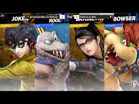 DDD 23 SSBU Doubles R1 - FantasticMikes & Bulbasir (Blue) vs Elektroe & Jinx (Yellow)