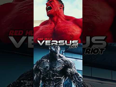 RED HULK VS ALL SYMBIOTES | BATTLE