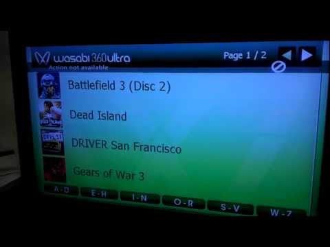 wasabi 360 DVD Menu