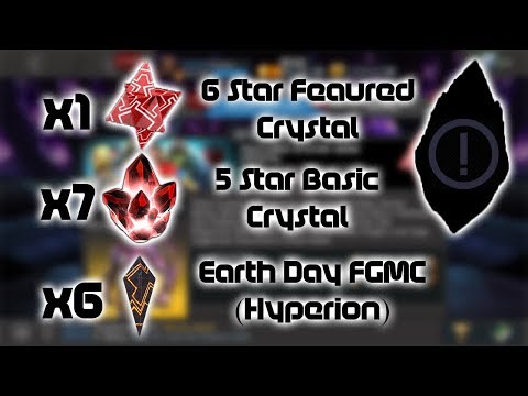 Somewhat Lucky 7x 5 star / Dark Artifact / 6 Star Featured Crystal Opening