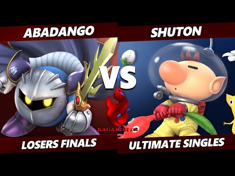 Kagaribi 8 Losers Finals - Shuton (Olimar, Pyra Mythra) Vs. Abadango (Meta Knight) SSBU Ultimate