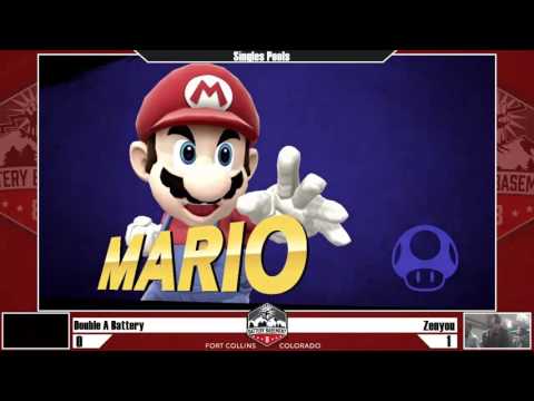 Double A Battery (Cloud) vs Zenyou (Mario) - Singles Pools
