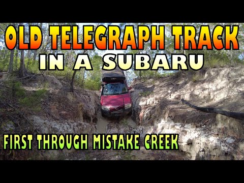 Mistake Creek - Subaru First Through the Original Track for 2021 - Old Telegraph Track Cape York