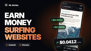 İnternetten Web Sitesi Gezerek Para Kazanın | PR Surf Android ve Chrome için